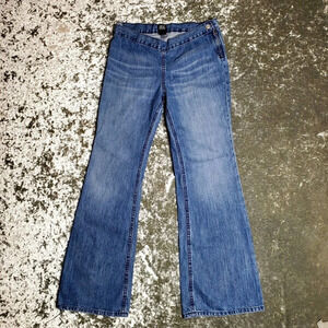 BDG Side Zip Flare Leg Jean